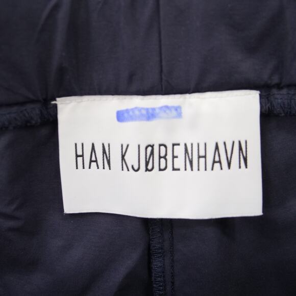 Han Kjobenhavn Joggers Pants Mens Medium Blue Elastic Waist Tapered Drawstring - Picture 4 of 15